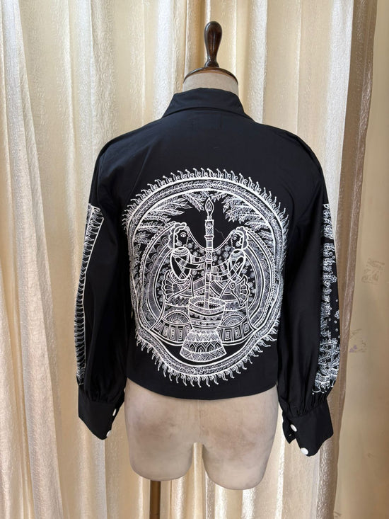 MONOCHROME MITHILA SHIRT