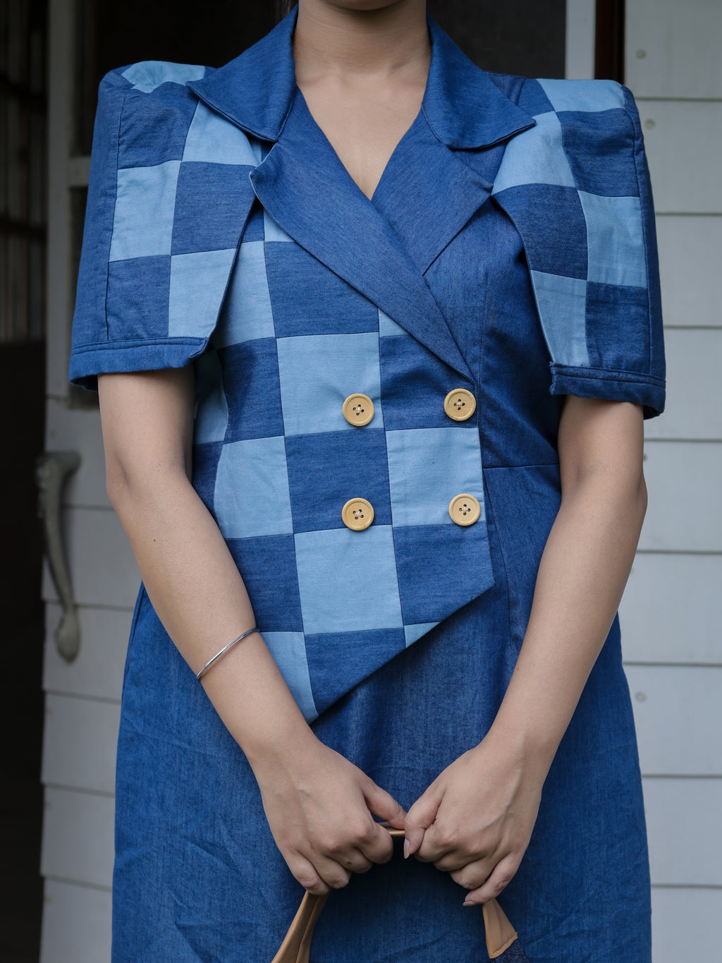 ROYAL CHECK DRESS