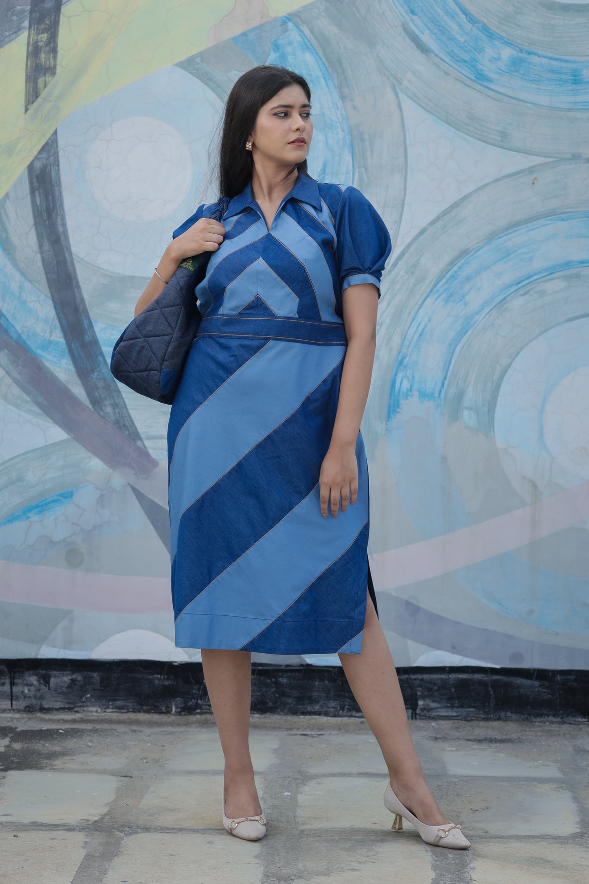 BLUE HORIZON DRESS