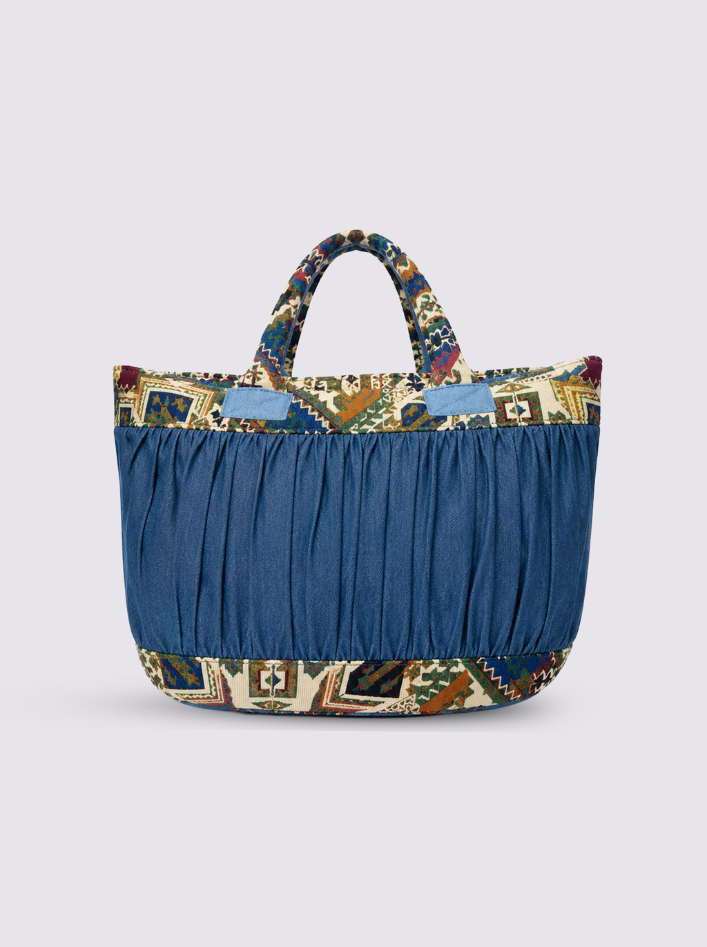 BOHO PLEATED MINI TOTE