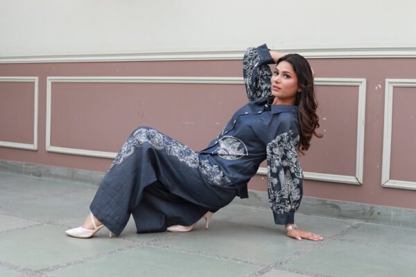 Tikuli Denim Co-ord Set - Image 2