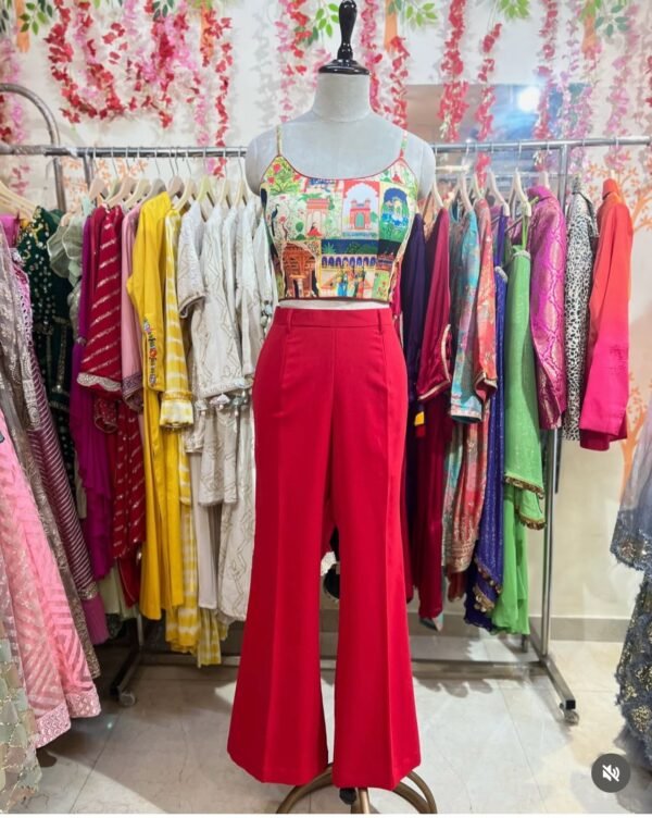 Red blazer three pis set  - Image 4