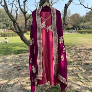 Pink Ethnic suit set