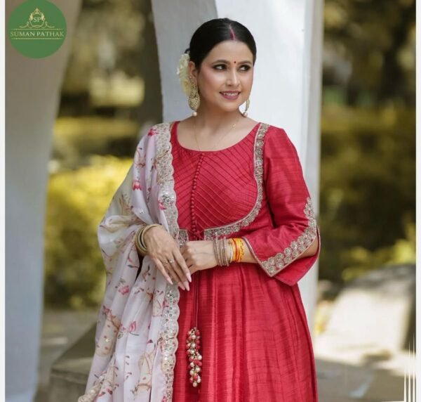 Floor length anerkali dress - Image 3
