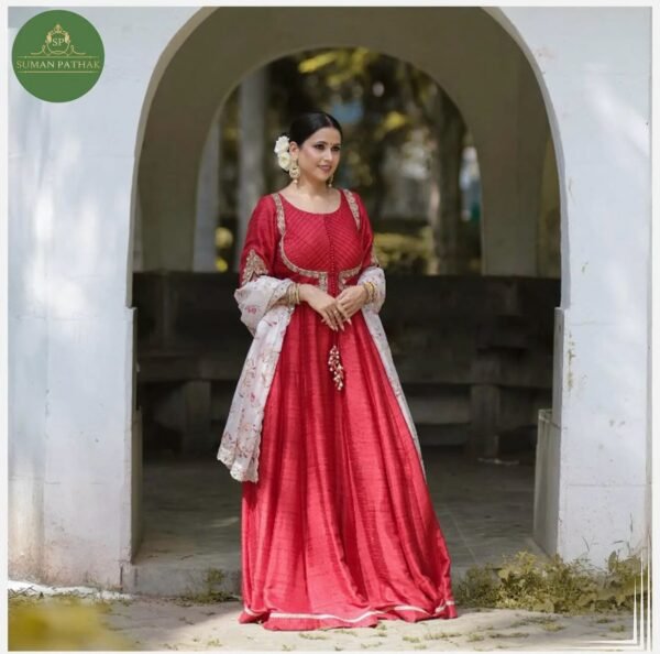 Floor length anerkali dress