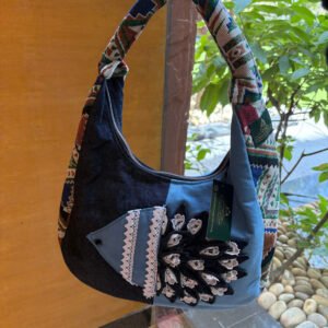 Denim tote bag
