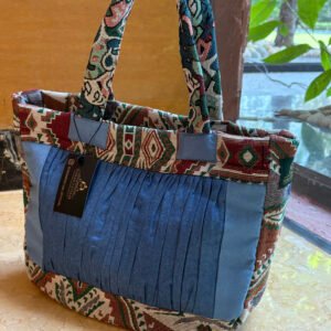 Denim tote bag