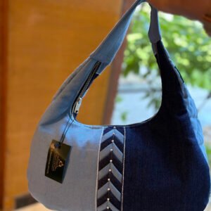 Denim tote bag